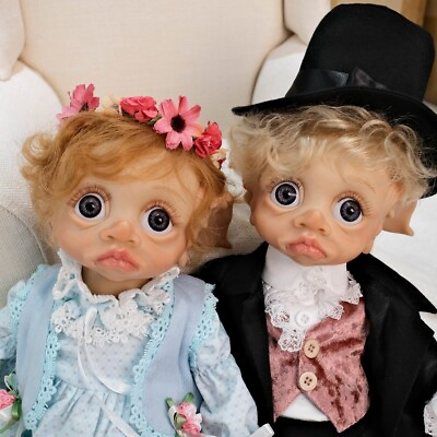#ad 42CM Reborn Doll Baby Elf Very Cute Baby Girl and Boy Handmade High Quality New $98.99
