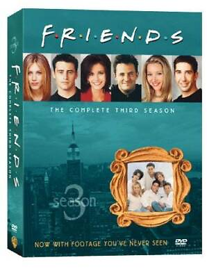 #ad Friends: Season 3 DVD VERY GOOD $5.00