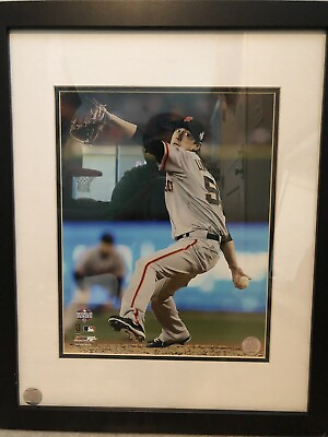 #ad 2012 San Francisco Giants World Series Frame Photo Tim Lincecum $39.99