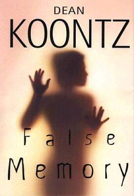 #ad False Memory Hardcover By Dean Koontz GOOD $4.07