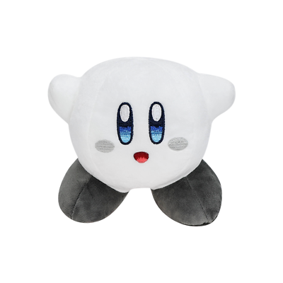 #ad Kirby Super Star Ultra White Kirby Plush Soft Toy Doll Teddy 5.25quot; $11.98