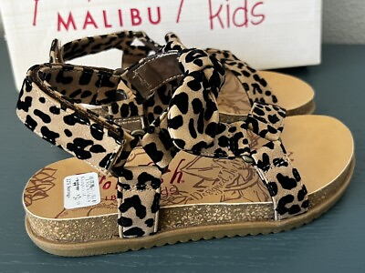 #ad Blowfish Malibu Kids Fancy K Sahara Leopard Grasslands Little Girl Size 13 $17.95