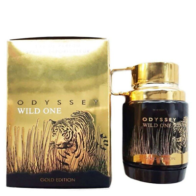 #ad Armaf Men#x27;s Odyssey Wild One Gold Edition EDP Spray 3.4 oz Fragrances $24.43
