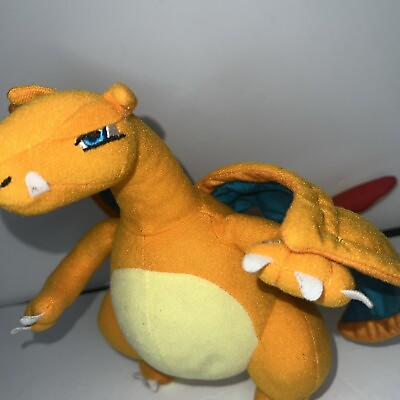 #ad Toy Factory Pokemon Charizard Plush 14 Inch Foam Pellets Stuffed Animal Toy $17.95