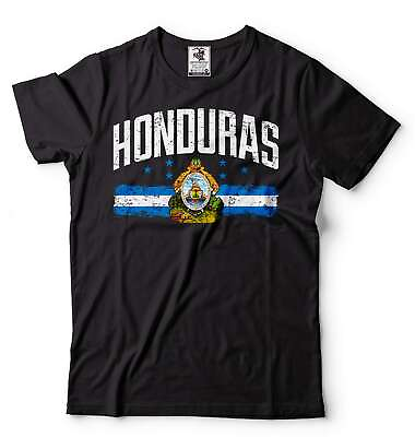 #ad Honduras Flag Shirt Honduras National Flag Tee Honduran Patriotic Gift Shirt $16.71