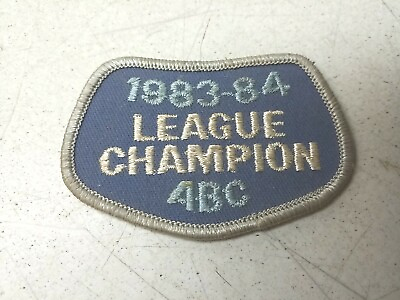 #ad ABC League Champion Bowling Patch Vintage 1983 1984 American Bowling Conference $7.99