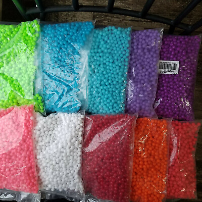 #ad 8mm Beads 9 colors 200 pieces per bag Free Shipping $10.10