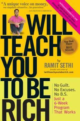 #ad I Will Teach You To Be Rich Paperback By Sethi Ramit GOOD $7.69