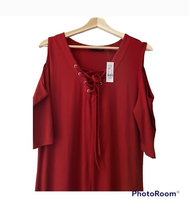 #ad Ny amp; Company Red Dress $38.00