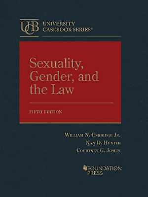#ad Sexuality Gender and the Hardcover by Eskridge Jr. William; Acceptable $199.58