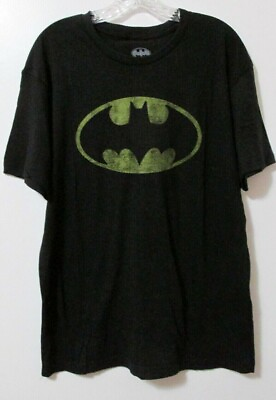 #ad Adult DC Comics Batman T Shirt Black Men#x27;s Size Large $1.97