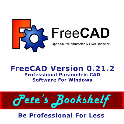 #ad FreeCAD Version 0.21.2 Professional Parametric CAD Software for Windows CD $6.97