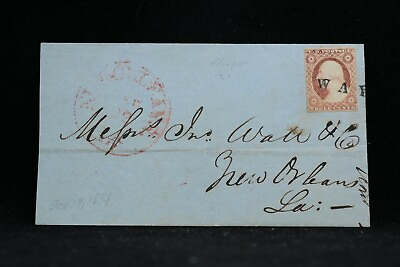 #ad Louisiana: New Orleans 1854 #11 Cover Tied With Black WAY $65.00