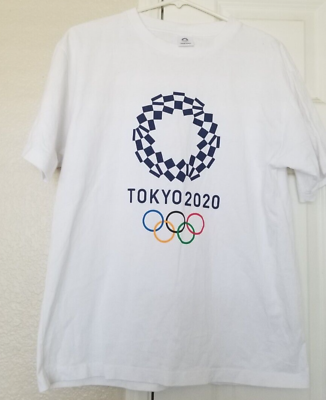 #ad NEW No Tag Tokyo 2020 Olympic Games T shirt Size L Official Licensed Product $39.99