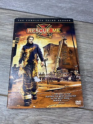 #ad Rescue Me The Complete Third Season DVD 2007 4 Disc Set $4.24