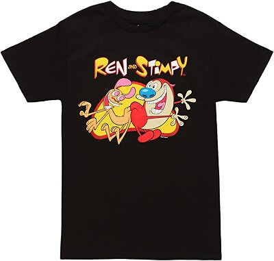 Nickelodeon Ren amp; Stimpy Booty Bump Adult T Shirt New $14.39