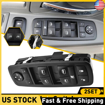 #ad 2x Master Power Window Switch For Chrysler Town amp; Country 2008 2009 68039999AA $37.60
