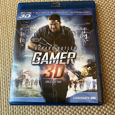 #ad Gamer Blu ray 3D 2009 $4.00