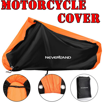 #ad Motorcycle Cover Waterproof XXXL For Harley Davidson Heavy Duty UV Snow Storage $25.99