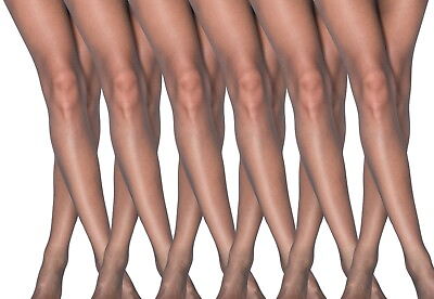 #ad Ultra Sheer Pantyhose for Women Silky Sheer Tights 20 Denier 6 Pairs $15.99