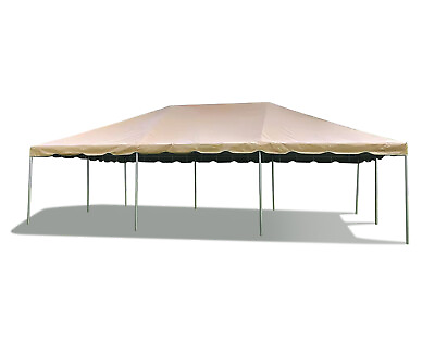 #ad 20x30 Commercial Heavy Duty Frame Tent Beige Canopy Event Wedding Party Gazebo $4499.99
