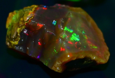 #ad Natural Ethiopian Large Size Opal Rough 38.75 Cts Amazing Crystals Multi Fire $29.10