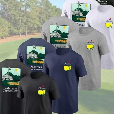#ad SALE 2 Sides 2024 Masters Golf Tournament Augusta 90 Years T Shirt S 5XL $30.90