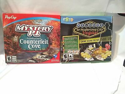 #ad Mystery PI The Counterfeit Cove Mysterious Vegas Seek amp; Find Hidden Object FUN $15.47