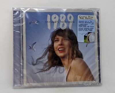 #ad Taylor Swift 1989 Taylor#x27;s Version Crystal Skies Blue BRAND NEW w Damaged Case $12.99