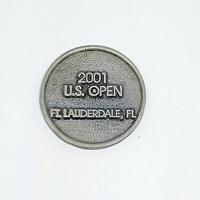 #ad Vintage 2001 USA Table Tennis US Open Ft Lauderdale Token Challenge Coin $14.00