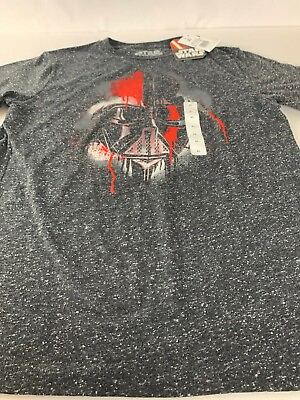 #ad NWT Boy#x27;s Star Wars shirt size XL Darth Vader $17.99