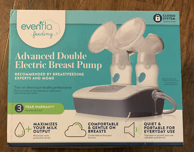 #ad #ad Evenflo Feeding Advanced Double Electric Breast Pump New Free Shipping $82.99