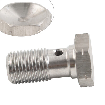 #ad Stainless Steel Banjo Bolt 3 8x24 UNF Fittings AN3 25mm Car Brake Adaptor AN 3 $11.04