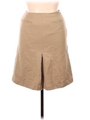 #ad Talbots Women Brown Casual Skirt 14 $24.74
