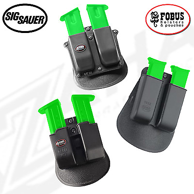 #ad Fobus Double Magazine Paddle Pouch for SIG SAUER Models Double Stack Magazines $34.99