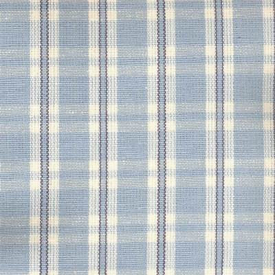 #ad Woven Homespun Stripe BLUEBELL Blue Drapery Pillow Upholstery Sewing Fabric BTY $15.00
