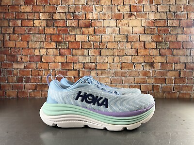 #ad ⚡️Hoka One One Womens Gaviota 5 Blue Running Shoes Sneakers Sz 6.5 D $72.99