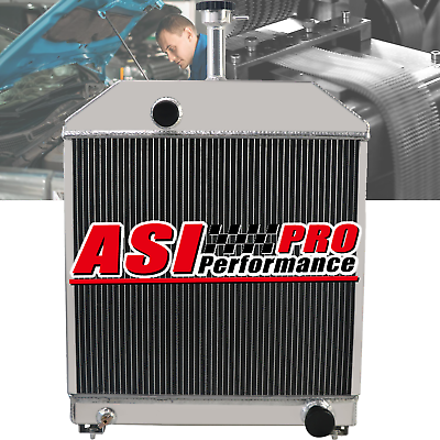 #ad ASI 4 ROW Aluminum Radiator For Ford 445D 455C 555C 555D 565D 655C $229.00