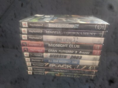 #ad Sony PlayStation 2 PS2 Games Lot Tested You Choose Save up to 20% Free Shipping $8.99