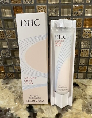 #ad DHC Velvet Skin Coat Primer Full Size .52 oz 15g Translucent Clear New in Box $17.95