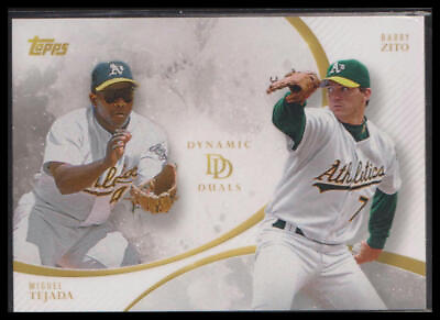 #ad 2023 Topps Dynamic Duals #26 Miguel Tejada Barry Zito $1.50