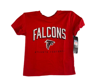 #ad Team Apparel Kids Atlanta Falcons Arch Standard T Shirt Red Small 4 $12.99