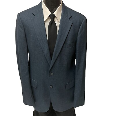 #ad Vtg 50#x27;s John Daniel Wool SHARKSKIN Sport Coat ATOMIC FLECK Jacket Blazer 40 L $279.99