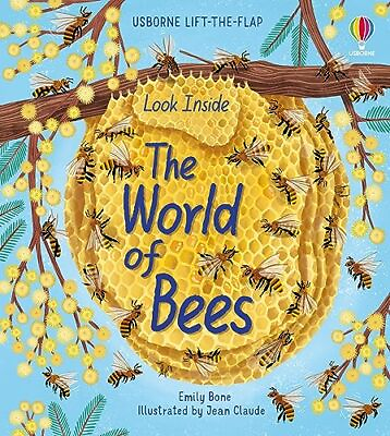 #ad Look Inside the World of Bees: 1 by Emily Bone Board book Book The Fast Free $13.78