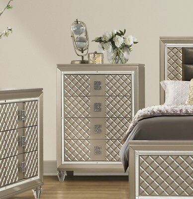 #ad Exquisite Design Feeling Storage Cabinet Champagne Bedroom Storage Cabinet $799.99