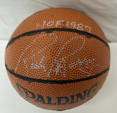 RICK BARRY HOF signed mini Spalding basketball Warriors Champion autograph $47.99