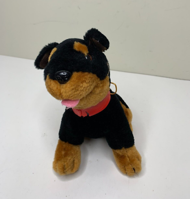 #ad #ad Doberman Pinscher Rottweiler Puppy Dog Plush Rhode Island Novelty Johnston RI 8quot; $12.95