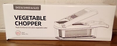 #ad 10 in 1 professional multifunctional Vegetable Chopper Mandolin Slicer $35.00