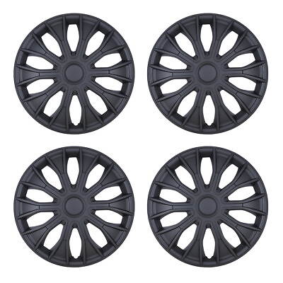 #ad 4 15quot; Snap On Full Hub Caps Set of Wheel Covers fit R15 Tire amp; Steel Rim NEW $43.99