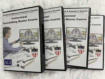#ad AGI Professional Gunsmithing Master Course 28 DVD Original Robert Bob Dunlap $110.50